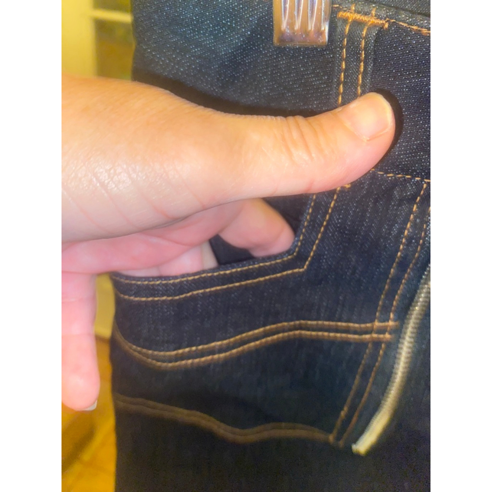 Women's vintage Y2K I.C.E. Dark Blue Mini Skirt - Picture 6 of 9